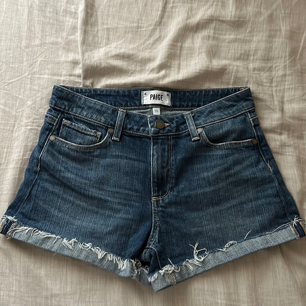 Paige Jimmy Jimmy Cuff Shorts